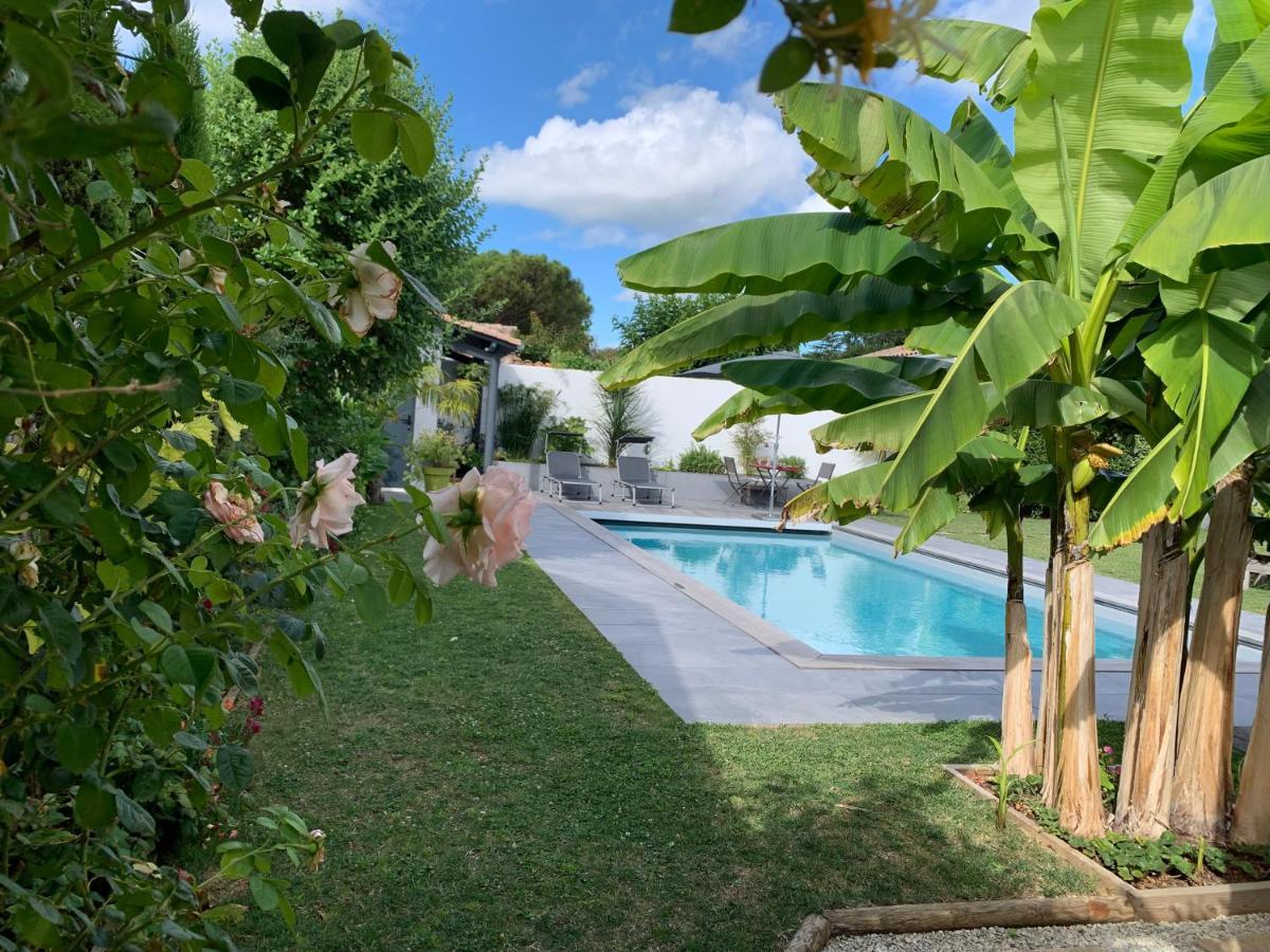 Maison M, Chambre Privee Acces Jardin Piscine Et Jacuzzi Pres De La Rochelle La Rochelle  Zewnętrze zdjęcie