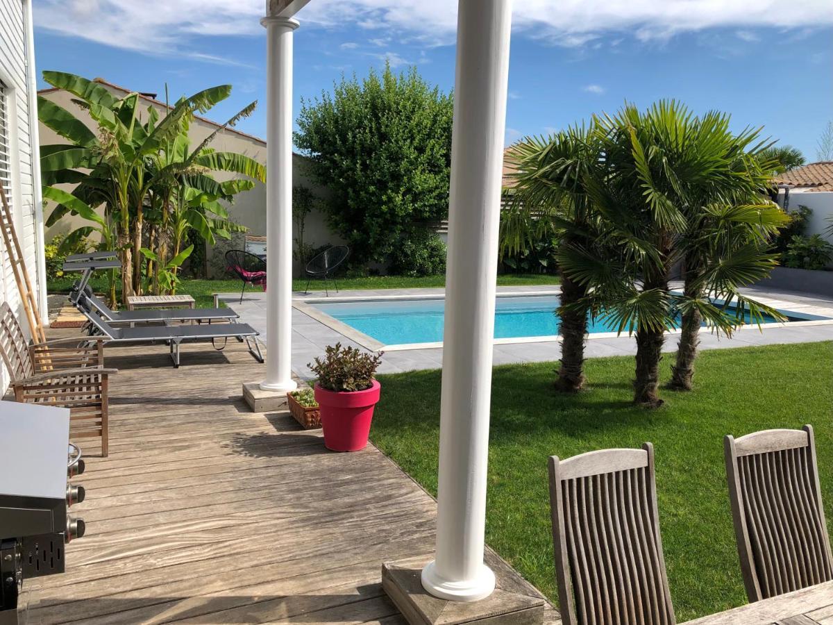 Maison M, Chambre Privee Acces Jardin Piscine Et Jacuzzi Pres De La Rochelle La Rochelle  Zewnętrze zdjęcie