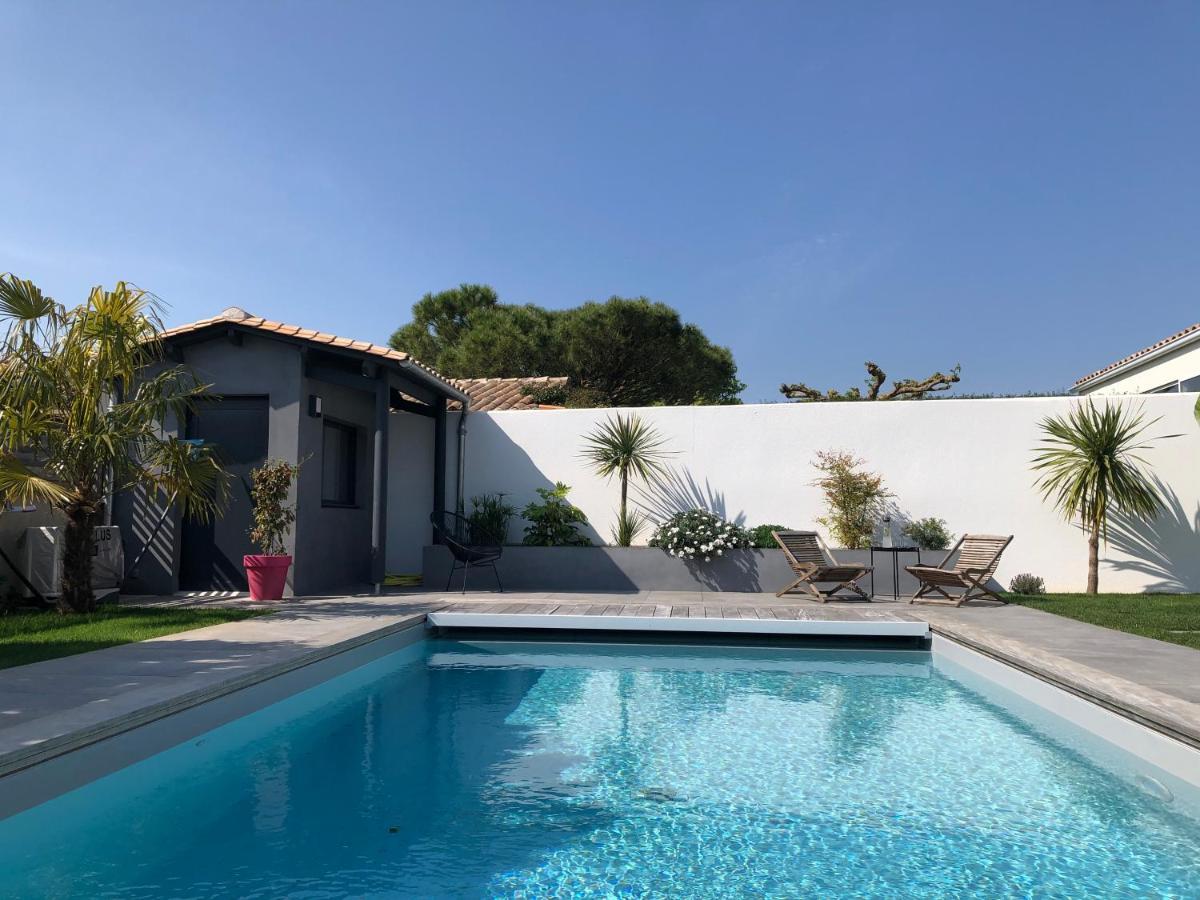 Maison M, Chambre Privee Acces Jardin Piscine Et Jacuzzi Pres De La Rochelle La Rochelle  Zewnętrze zdjęcie